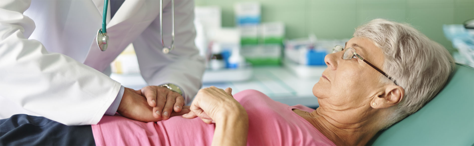Patient in hospital