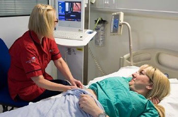 Patient in hospital