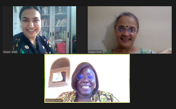 Zoom meeting of the authors of the "Inequity in evidence-based practice awareness among physiotherapists in India and Ghana" blog