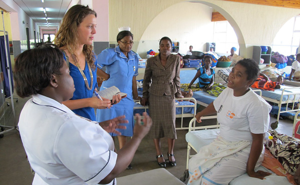 A Cardiff academic works with clinicians in a hospital to improve multidiciplinary teamwork