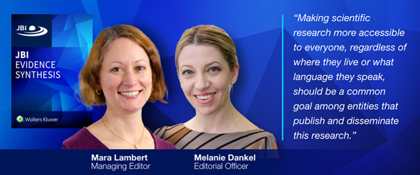 Authors Mara Lambert & Melanie Dankel wanting to make research more accessible to everyone